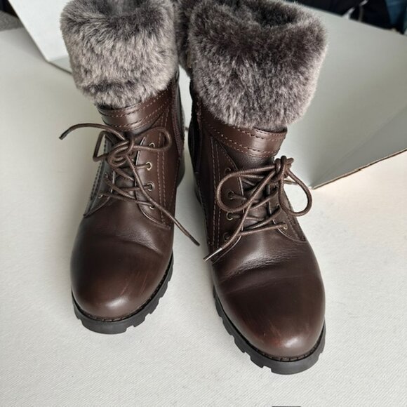 Blondo Women's Fiory Leather Winter Boot Size 6.5 - Picture 8 of 9